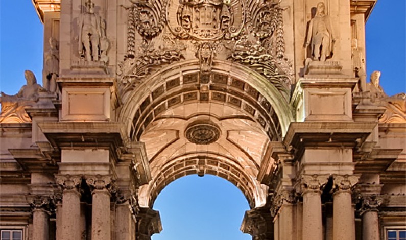 The Triumphal Arch at Commerce Square, 1875 The Triumphal Arch at Commerce Square, 1875