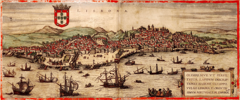 Tagus River and Lisbon 1572